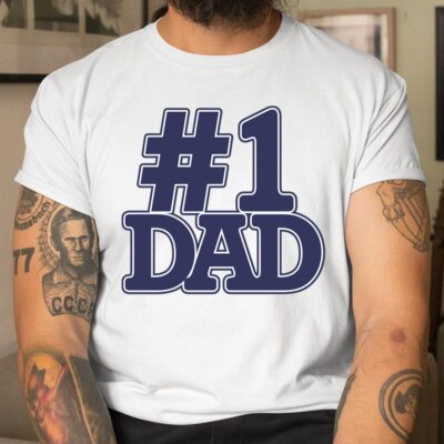 #1 Dad Father's Day Unisex T-Shirt