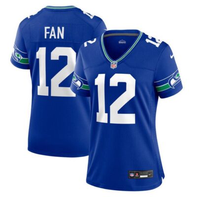 12s Seattle Seahawks Women Player Jersey - Royal