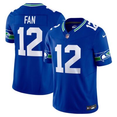 12th Fan Seattle Seahawks Vapor F.U.S.E. Limited Jersey - Royal