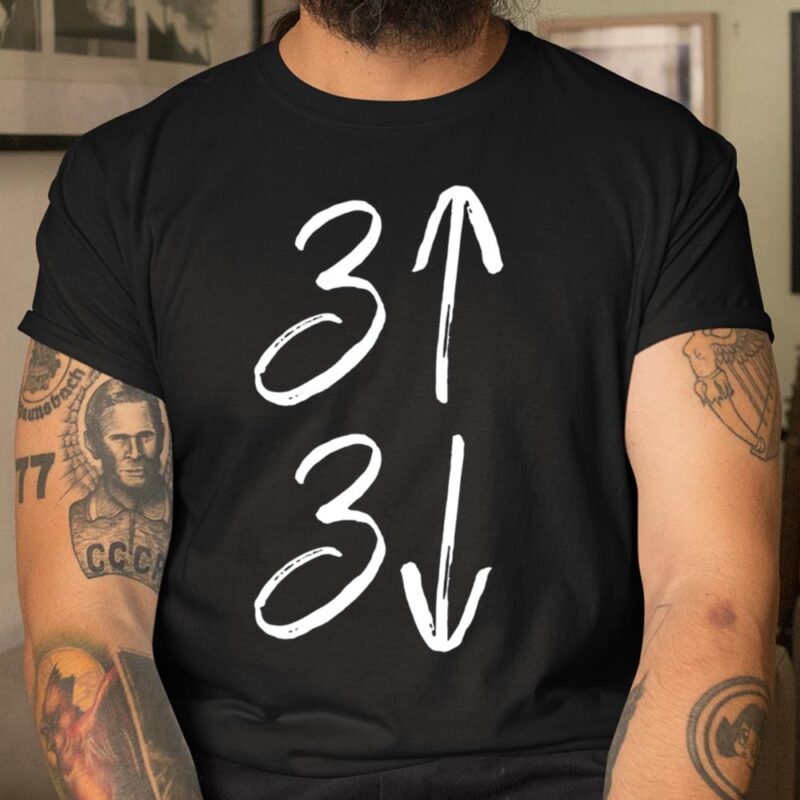 3 Up 3 Down Shirt Fun Cute Baseball Shirt For Moms Dads Funny Unisex T-Shirt