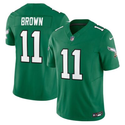 A.J. Brown Philadelphia Eagles Vapor F.U.S.E. Limited Jersey - Kelly Green