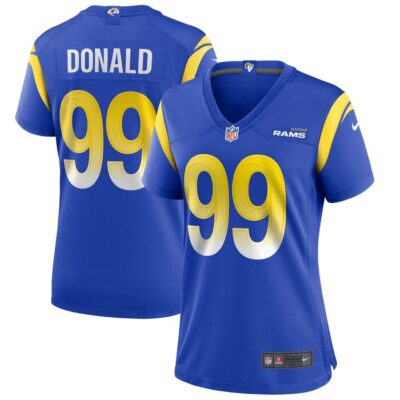 Aaron Donald Los Angeles Rams Women Player Jersey - Royal