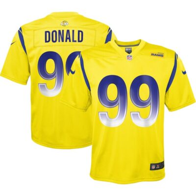 Aaron Donald Los Angeles Rams Youth Inverted Game Jersey - Gold