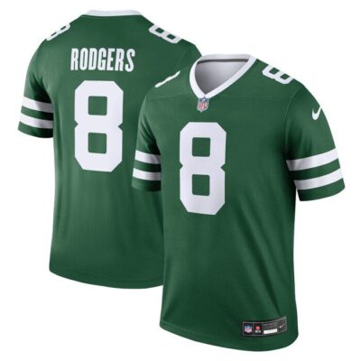 Aaron Rodgers New York Jets Legend Jersey - Legacy Green