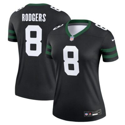 Aaron Rodgers New York Jets Women Alternate Legend Jersey - Legacy Black