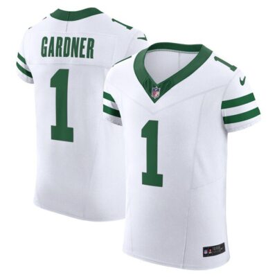 Ahmad Sauce Gardner New York Jets Alternate Vapor F.U.S.E. Elite Jersey - White