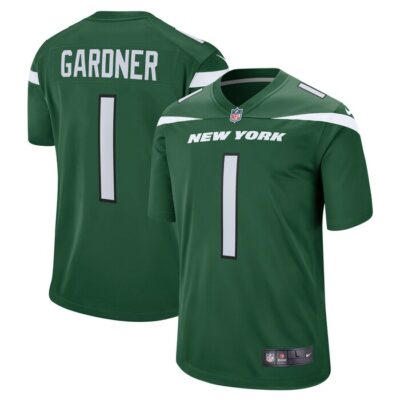 Ahmad Sauce Gardner New York Jets Player Game Jersey - Green