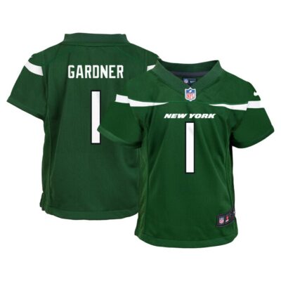 Ahmad Sauce Gardner New York Jets Toddler Game Jersey - Green