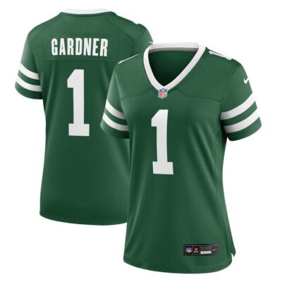 Ahmad Sauce Gardner New York Jets Women Game Jersey - Legacy Green