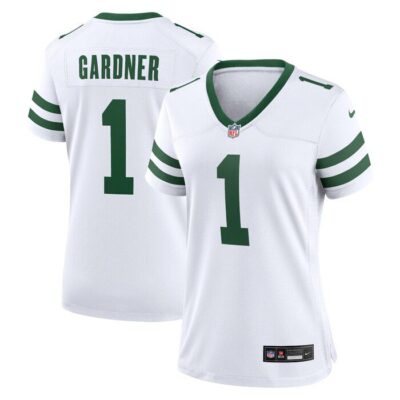 Ahmad Sauce Gardner New York Jets Women Game Player Jersey - Legacy White