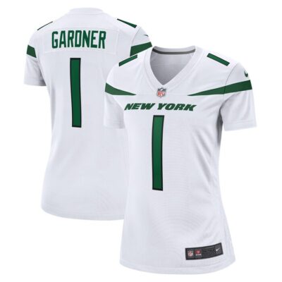 Ahmad Sauce Gardner New York Jets Women Player Jersey - White