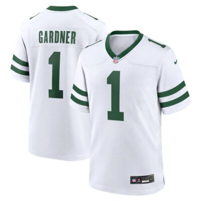 Ahmad Sauce Gardner New York Jets Youth Game Jersey - Legacy White