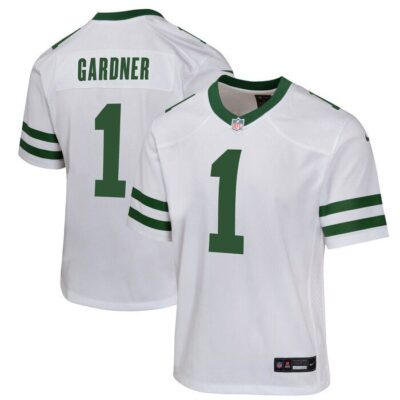 Ahmad Sauce Gardner New York Jets Youth Game Jersey - Legacy White