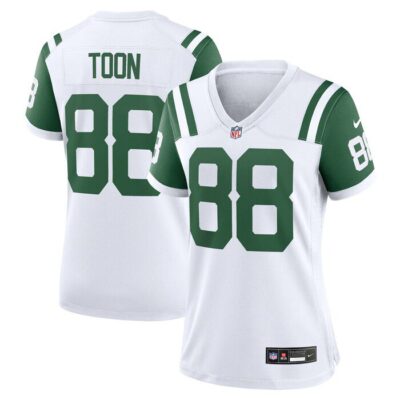 Al Toon New York Jets Women Classic Alternate Retired Player Game Jersey - White