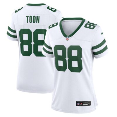 Al Toon New York Jets Women Legacy Retired Player Game Jersey - White