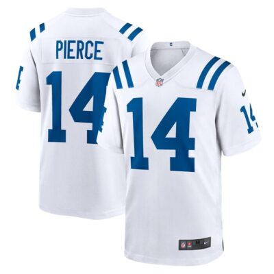 Alec Pierce Indianapolis Colts Away Game Player Jersey - White