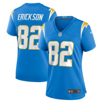 Alex Erickson Los Angeles Chargers Women Team Game Jersey - Powder Blue