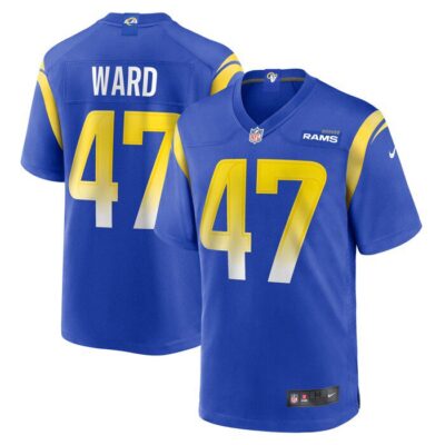 Alex Ward Los Angeles Rams Home Game Jersey - Royal