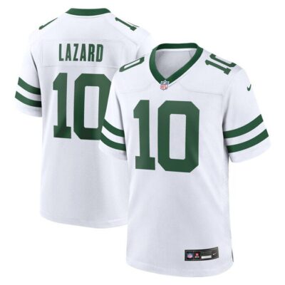 Allen Lazard New York Jets Legacy Player Game Jersey - White