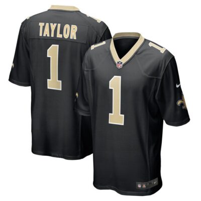 Alontae Taylor New Orleans Saints Team Game Jersey - Black