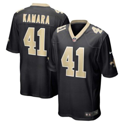 Alvin Kamara New Orleans Saints Game Jersey - Black