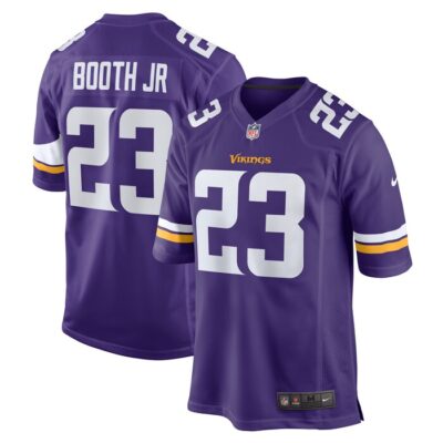 Andrew Booth Jr. Minnesota Vikings Player Game Jersey - Purple