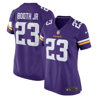 Andrew Booth Jr. Minnesota Vikings Women Player Game Jersey - Purple