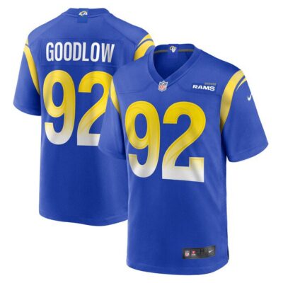 Anthony Goodlow Los Angeles Rams Game Jersey - Royal