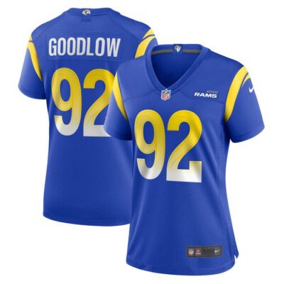 Anthony Goodlow Los Angeles Rams Women Game Jersey - Royal