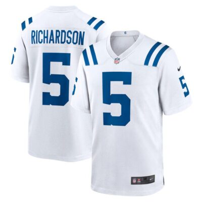 Anthony Richardson Indianapolis Colts 2023 NFL Draft First Round Pick Game Jersey - White