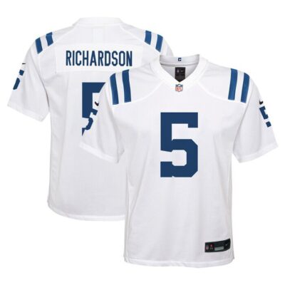 Anthony Richardson Indianapolis Colts Youth Player Game Jersey - White