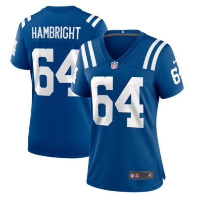 Arlington Hambright Indianapolis Colts Women Game Player Jersey - Royal