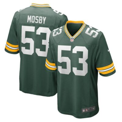 Arron Mosby Green Bay Packers Team Game Jersey - Green