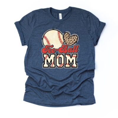 Baseball Tee Super Cute Tee Ball Mom Tball Mom T-Ball Mama Unisex T-Shirt Cotton Tee