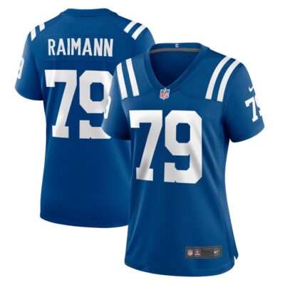 Bernhard Raimann Indianapolis Colts Women Player Game Jersey - Royal