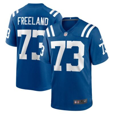 Blake Freeland Indianapolis Colts Team Game Jersey - Royal