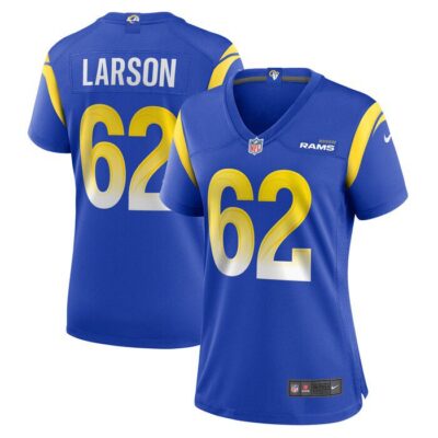 Blake Larson Los Angeles Rams Women Game Jersey - Royal