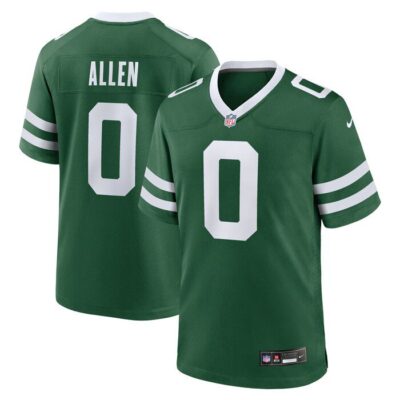 Braelon Allen New York Jets Game Jersey - Legacy Green