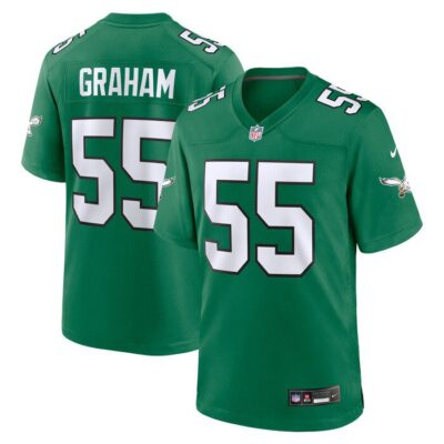 Brandon Graham Philadelphia Eagles Alternate Game Jersey - Kelly Green