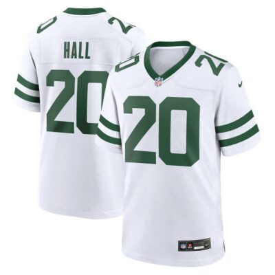 Breece Hall New York Jets Game Jersey - Legacy White