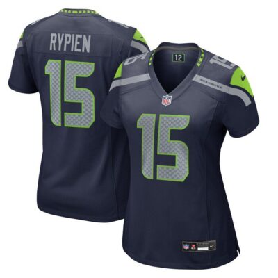 Brett Rypien Seattle Seahawks Women Team Game Jersey - College Navy