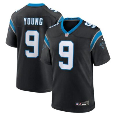 Bryce Young Carolina Panthers Team Game Jersey - Black