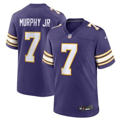 Byron Murphy Jr. Minnesota Vikings Classic Player Game Jersey - Purple