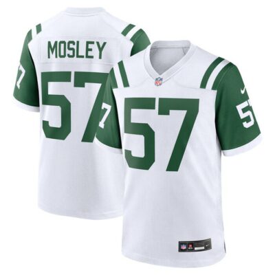 C.J. Mosley New York Jets Classic Alternate Game Jersey - White