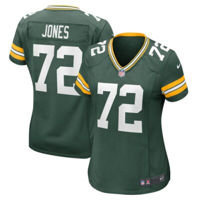 Caleb Jones Green Bay Packers Women Game Player Jersey - Green