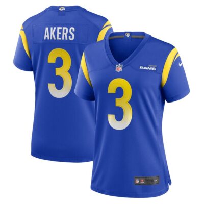 Cam Akers Los Angeles Rams Women Game Jersey - Royal