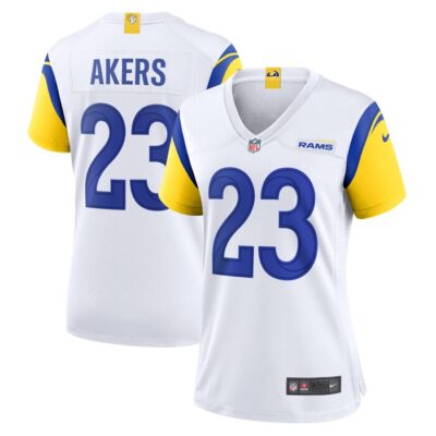 Cam Akers Los Angeles Rams Women Game Jersey - White