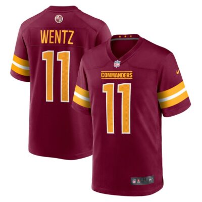 Carson Wentz Washington Commanders Game Jersey - Burgundy