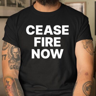 Cease Fire Now Unisex T-Shirt Cotton Tee