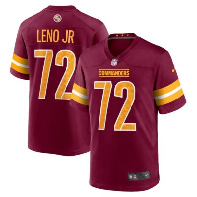 Charles Leno Jr. Washington Commanders Home Game Player Jersey - Burgundy